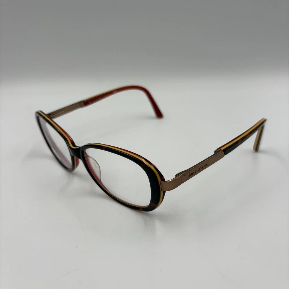 Kate Spade Marsha 0JUP Eyeglasses Frames 48-16-135 Brown Tortoise Full Rim